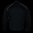 thumbnail image 5 of Milwaukee Leather Men's Combo Textile Mesh Racer Jacket - BLK Medium, 5 of 8