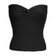 thumbnail image 5 of Top de Tubo para Mujer Top Elegante con Nudo Torcido en la Parte Delantera Tops de Punto sin Tirantes Top Corto Informal sin Mangas con Espalda Descubierta Camiseta sin Mangas ANGGREK  Otros, 5 of 8