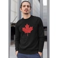 thumbnail image 4 of Canada Sweatshirt Canadian Maple Leaf Flag Country Pride Pullover Fleece Crewneck Sweater, 4 of 9