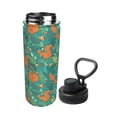 thumbnail image 2 of Lsque Fall Forest Squirrel Pattern Water Bottle,18oz Sports Insulated Kettle for Cycling Gym Basketball Outdoor, Suitable as a Present, 2 of 7