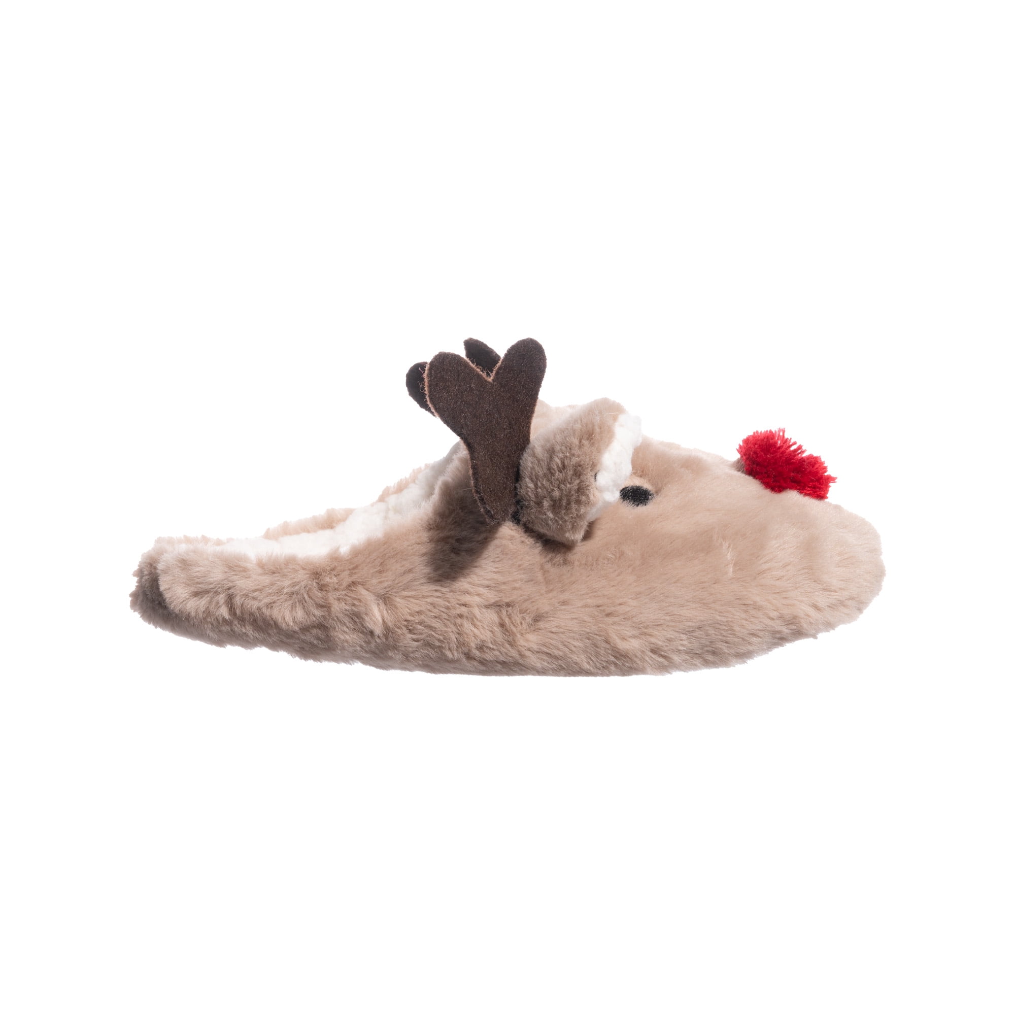 Isotoner Women's Holiday Reindeer Slippers