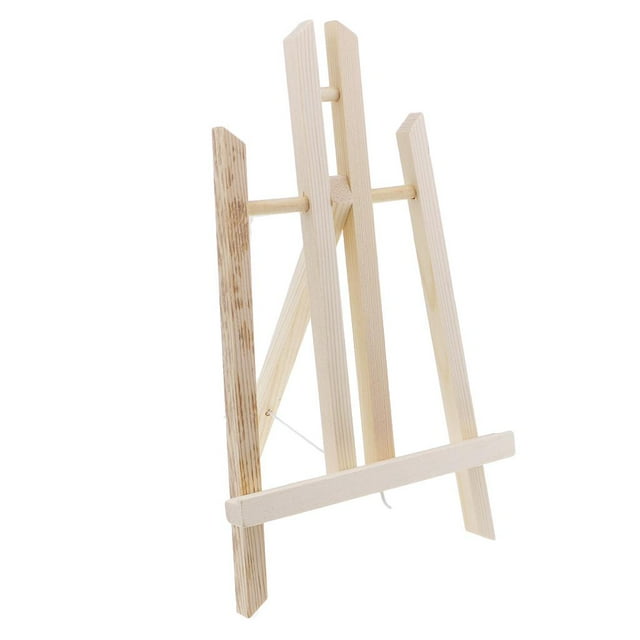 jifeng Foldable Wooden Desk Tabletop Easel Stand Display Holder for Kids Painting 30cm