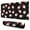 Black Christmas Santa, variant on Long Mouse Pads for Desk,Gray Christmas Cardinal Bird Pattern Desk Mats on Top Of Desks, Desk Mouse Pad Extra Large with 3mm Non-Slip Base and Stitched Edge for Gaming,Office,Work,Home 47.3x23.6in