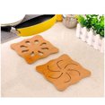thumbnail image 4 of Bangcool 5PCS Wood Hot Pad Whale Rabbit Snowflake Windmill Drink Coaster Hot Pot Holder, 4 of 10