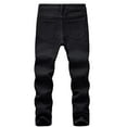 thumbnail image 2 of SILVERCELL 5-13T Kids Boys' Vintage Ripped Straight-Leg Jeans Destroyed Distressed Washed Denim Jeans Casual Streetwear Long Pants, Sizes 5-13 Years, 2 of 7