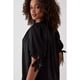 thumbnail image 3 of Dorothy Perkins - Camisa Mangas con Lazo para Mujer (Negro), 3 of 3