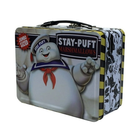 Novelty Character Accessories Factory Entertainment Ghostbusters Stay Puft Tin Tote Lunch Box