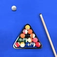 thumbnail image 5 of Solid Wood Pool Ball Rack Billiard Ball Triangle Rack, Pool Table Ball Holder Positioning Rack,2-1/4" Pool Ball Rack, 5 of 6