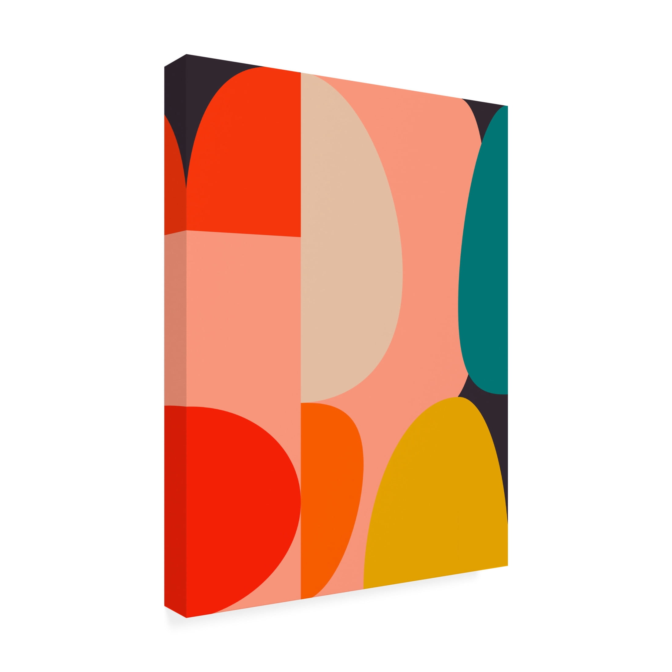 Trademark Fine Art Ana Rut Bre Mid Century Pastel 14 Canvas Wall Art