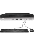 thumbnail image 1 of HP ProDesk 600 G4 Mini Computadoras de Escritorio, Intel Core i5-8500T hasta 3,5 GHz, 8GB RAM 256GB SSD, Type-C, Teclado y ratón, 2 Display Port, Windows 11 Pro (Reacondicionado), 1 of 5