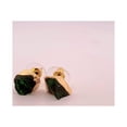 thumbnail image 4 of Green Quartz Gold Stud Earrings GQGSE3, 4 of 7