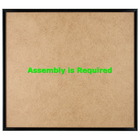 Quadro Frames 12x14 inch Picture Frame, Black, Style P375-3/8 inch Wide Molding