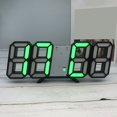 thumbnail image 4 of YAOMOBB Réveil Horloge Numérique LED 3D pour Décoration Murale et Usage Domestique, 4 of 6