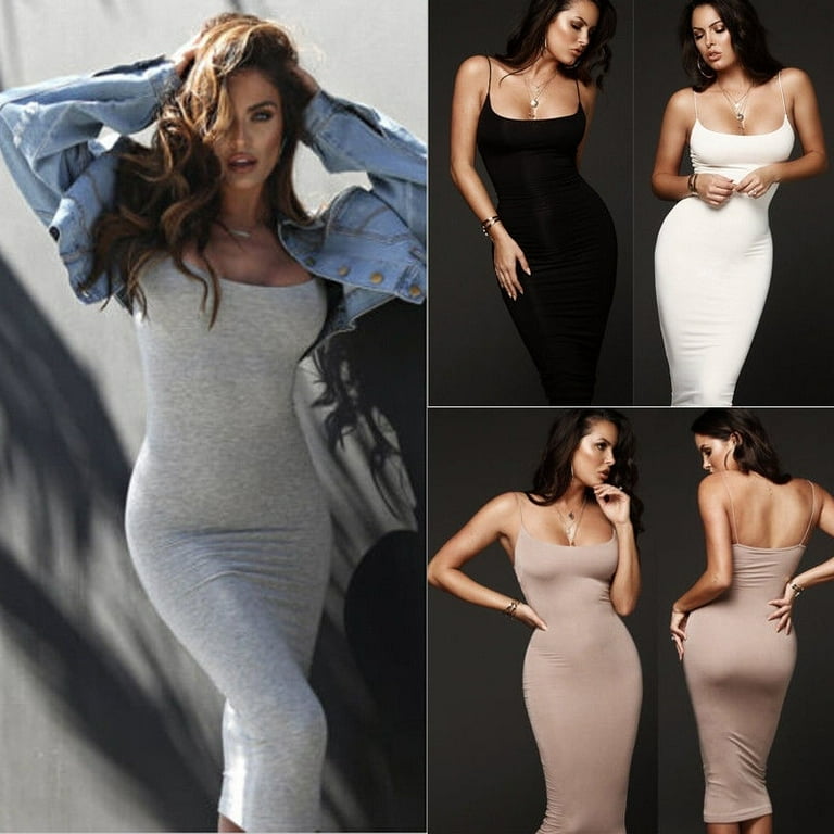 Women's bandage bodycon sleeveless evening party cocktail club short mini top dress