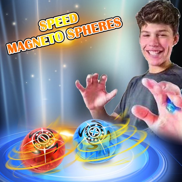Fiudx Ofertas Flash Del Día Solo En Línea Fidget toys Speed Magneto Esferas El Fidget Gira Se Conecta Y Separa