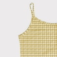 thumbnail image 4 of Ltctricy Camisole Tops for Women Cotton Linen Scoop Neck Spaghetti Strap Plaid Tank Tops Casual Loose Summer Blouses, 4 of 5