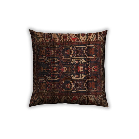 Ahgly Company Indoor Square Traditional Throw Pillow, 18 inch by 18 inch