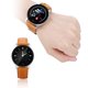 thumbnail image 2 of Hombres Mujeres Pulsera inteligente Presión arterial Monitor de ritmo cardíaco IP67 Reloj deportivo impermeable (marrón), 2 of 8
