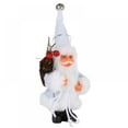 thumbnail image 6 of Christmas Plush Santa Claus Xmas Tree Hanging Ornament Decoration Doll Toy Table Decor Festival Standing Santa Claus, 6 of 8
