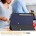 thumbnail image 7 of Dteck Case for Samsung Galaxy Tab S10 FE Plus 13.1 Inch 2025, Slim Trifold Stand Protective Cover with Pencil Holder, Dark Blue, 7 of 7