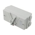 thumbnail image 2 of Enclosed Motor Disconnect Switch , Waterproof 2 Phase Disconnect Breaker Box, 2 of 10
