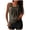 Army Green, variant on WIZUTIZ Swim Suits for Women 2025 Tank Tops Fitted Swim Top with High Waist Boy Shorts 2 Piece Pleated T-shirt Color Block Bathing Suit Sleeveless U Neck Swimsuits with Liner Beach Green