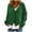 Green, variant on Tuphregyow Women's Fashion Loose Long Sleeve Sweater Baggy Slouchy Knit Cardigans Outdoor Button Down V Neck Crochet Outerwear Trendy Solid Gray S