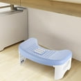 thumbnail image 2 of Taburete De Inodoro Plegable Anti Estreñimiento Potty Step Para Baño Oficina Azul, 2 of 7