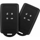 thumbnail image 1 of Accesorio para llave de coche Compatible con Renault Smart Key de 4 botones, funda de silicona suave con punta para llavero, 2 uds., 1 of 5
