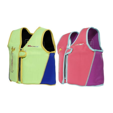 Travel Buoyancy Compensator - 3 Sizes Swim Float Vest Life Jacket for Child Kids, Drifting Vests Safety Swimming Pool Buoyancy Float Aid for Pool/Beach/Ocean