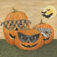 thumbnail image 3 of Brown, David Carter 15x15 Black Modern Framed Museum Art Print Titled - Funny Pumpkins, 3 of 5