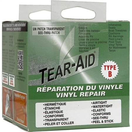 Tear-Aid Patch Type B Seat Repair Patch Kit