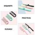 thumbnail image 2 of Luxshiny 3Pcs Folding Hair Brush and Comb Set Assorted Color Lightweight Detangler for All Hair Types, 2 of 8