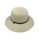 thumbnail image 4 of Women Floppys Straw Hat Wide Brim Foldable Beach Cap Breathable Lightweight Sun Hat for Outdoor, 4 of 5