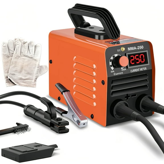 YILIFEIDA Portable Welding Machine, Upgraded 110V Stick Welder MMA-250A, IGBT Inverter Welder with Hot Start, Arc Force, Anti-Stick