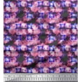 thumbnail image 1 of Soimoi Poly Georgette Fabric Check Tie-Dye Printed Fabric 1 Yard 42 Inch Wide, 1 of 3