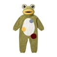 thumbnail image 3 of Rove Studio Coral One Piece Pajamas, Novelty Silly Wearable Onesie, Cozy Winter Loungewear for Couples Green XL, 3 of 4