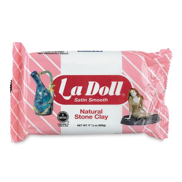 activa la doll premier natural air dry stone clay