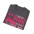 thumbnail image 4 of I Wear Pink For Grandma Breast Cancer Awareness Pink Month TShirt, 4 of 4
