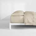 thumbnail image 4 of Casper Sleep Percale Sheet Set, Queen, Oatmilk, 4 of 6