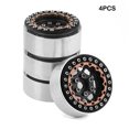 thumbnail image 3 of facefd 4Pcs Metal Wheel Hub Car 1.9 Upgrade Rim Accessory RC Crawler Axial Durable Easy to Replace Replacement for SCX10 trx4 RC Red+Blue Black+ Bronze, 3 of 6