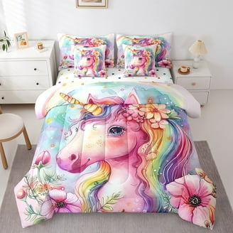 My Room Zebra Complete Bed in a Bag Bedding Set, Purple - Walmart.com