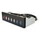 thumbnail image 1 of Panel FLhrweasw de la unidad óptica 5,25 pulgadas 19 pines a 2 USB3.0+4 USB2.0+BC1.2, 1 of 7