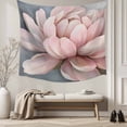 thumbnail image 5 of Pink Flowers Tapestry for Bedroom Wall Hanging Tapestry, Spring Country Pastoral Botanical Floral Ceiling Backdrop Tapestries Poster Blanket Wall Decor for Teens Room Living Room Dorm 39" x 59", 5 of 8