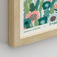 thumbnail image 5 of PixonSign Framed Canvas Print Wall Art Set - Multicolor Floral Botanical Flower Market Posters - Set of 6 Vintage Retro Antique Mixed Media Country Cultural Art Wall Décor - 8"x10"x6 Natural, 5 of 5