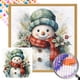 thumbnail image 1 of 5D DIY Taladro Parcial AB Diamante Pintura Muñeco Nieve Del 45x45cm, 1 of 9