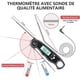 thumbnail image 5 of Kitchen Thermometer, Instant Read Cooking Thermometer, Digital Thermometer for Cooking, Meat, Wine, 5 of 5