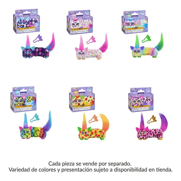 Peluche electrónico Hasbro DJ Furblets Varios Modelos 1 Pieza