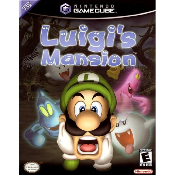 Restored Luigi's Mansion (Nintendo GameCube, 2001) Spooky Game (Refurbished)