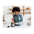 thumbnail image 3 of Ninja BN401 Nutri Pro Compact Personal Blender, Auto-iQ Technology, 1100-Peak-Watts, for Frozen Drinks, Smoothies, Sauces & More, with (2) 24-oz. To-Go Cups & Spout Lids, Cloud Silver, 3 of 7